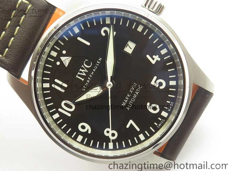 MIROTIME 0709 Practical MARK XVIII ANTOINE DE SAINT EXUPÉRY IW327003 SS MKS 1:1 Best Edition on Brown Leather MIYOTA 7193